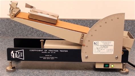 Inclined Plane Coefficient of Friction Tester discount store|coefficient of friction 32 25.